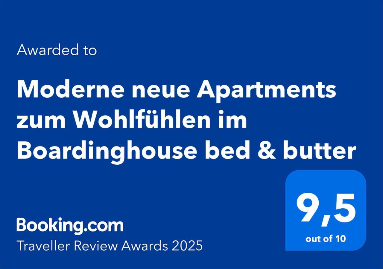 Moderne Neue Apartments Zum Wohlfuehlen Im Boardinghouse Bed & Butter Hasbergen Kültér fotó