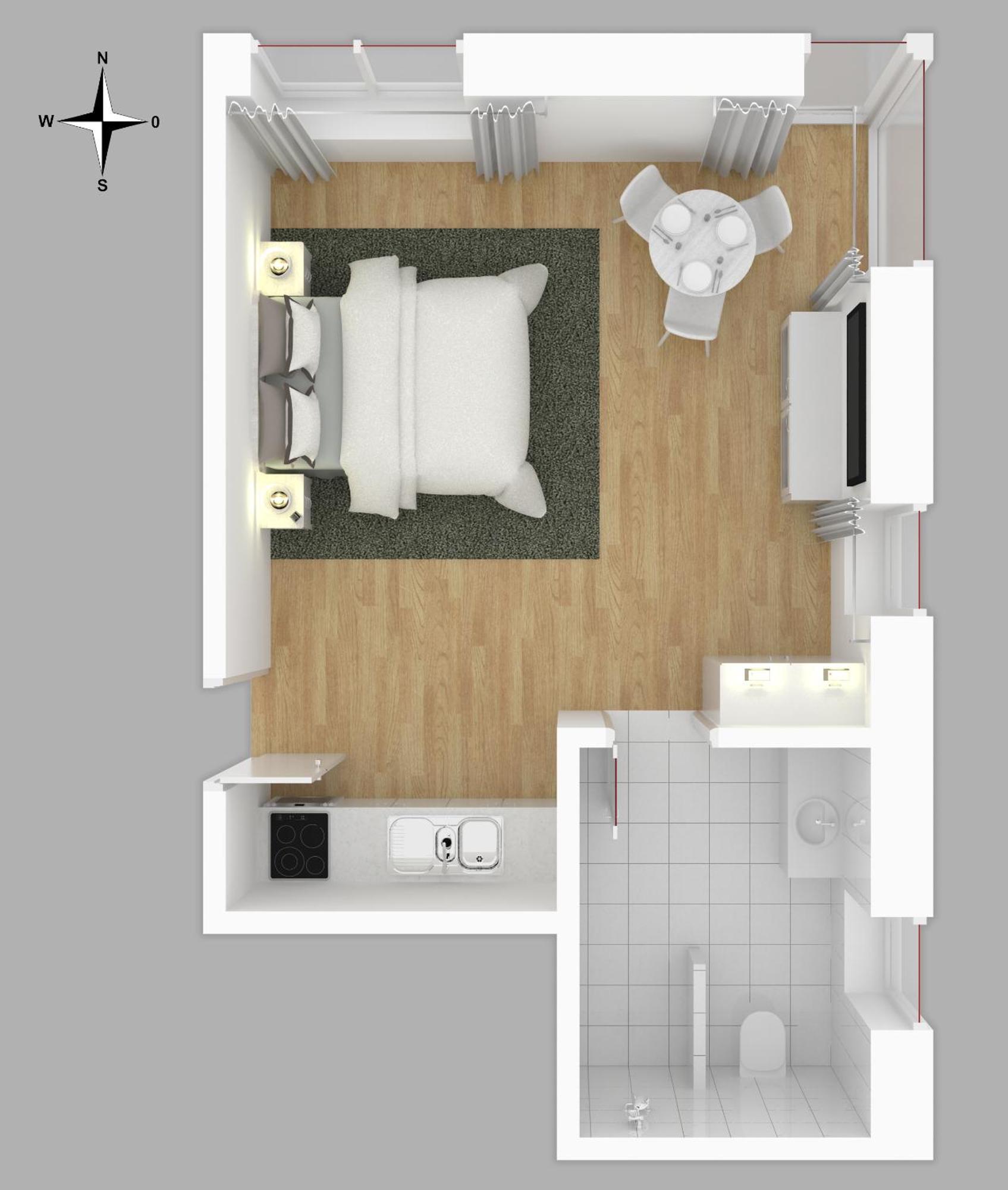 Moderne Neue Apartments Zum Wohlfuehlen Im Boardinghouse Bed & Butter Hasbergen Kültér fotó